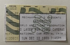 Wwf armageddon 1999 for sale  NEWCASTLE