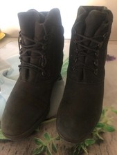 Bottine noire nubuck d'occasion  Tulette