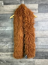 Anthropologie shaggy afghan for sale  SUDBURY