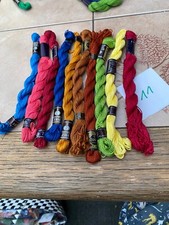 Perlgarn glänzend stickgarn gebraucht kaufen  Bestensee