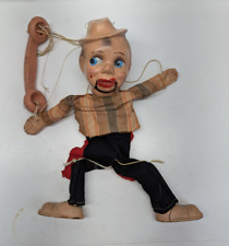 Usado, Boneca marionete vintage 1950 Rusty The Cowboy de plástico ventríloquo comprar usado  Enviando para Brazil