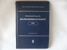 Betriebsanleitung ifa pkw gebraucht kaufen  Dresden