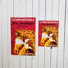 Affiches originales loterie d'occasion  Theix