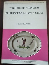 Livre faiences faienciers d'occasion  Bourg