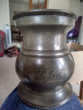 pewter gill measure for sale pewter gill measure for sale SHEERNESS