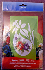 Kreuzstich stickpackung rico gebraucht kaufen  Deutschland