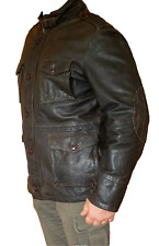 Lederjacke vintage kutscherjac gebraucht kaufen  Bruchsal