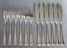 Fischbesteck chippendale gabel gebraucht kaufen  Hemmoor
