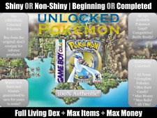 Autêntico Pokemon Desbloqueado Prata, Todos 251 Legal + Extra, Max Itens Dinheiro GB GBC comprar usado  Enviando para Brazil