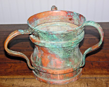 Antique copper cauldron for sale  Springfield