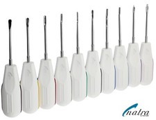 10 peças elevadores de raiz dentária branca cirurgia oral PDL luxação afrouxamento dental comprar usado  Enviando para Brazil
