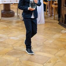 Kommunionsschuh schwarz jungen gebraucht kaufen  München