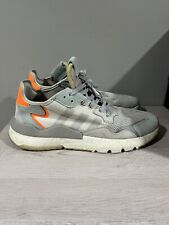 Adidas Nite Jogger Cinza Um Masculino Tamanho 12 Usado Sem Caixa Ótimos Batedores Baratos  comprar usado  Enviando para Brazil