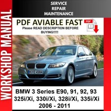 Usado, BMW 3 SERIES E90 2006 2007 2008 2009 2010 2011 MANUAL DE OFICINA DE REPARO DE SERVIÇO comprar usado  Enviando para Brazil