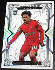 2022-23 Obsidian Fabio Carvalho Electric Etch Contra # 8/9 Liverpool FC RC #63 comprar usado  Enviando para Brazil
