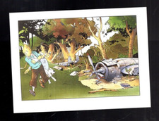 Tintin. carte postale. d'occasion  Neaufles-Saint-Martin