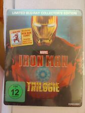 Usado, Iron Man Trilogy Steelbook, versão alemã, lacrado/estado perfeito comprar usado  Enviando para Brazil