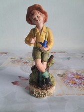 Statuetta porcellana bambino usato  Assemini