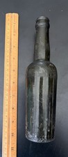 Garrafa de cerveja/uísque verde escura muito antiga escavada em Fort Thomas Arizona Apache Wars comprar usado  Enviando para Brazil