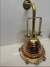 Usado, Luminária pendente náutica vintage marinha bronze e cobre pendurada carga comprar usado  Enviando para Brazil