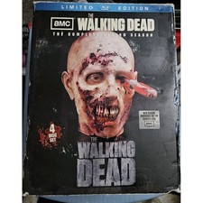 The Walking Dead Season 2 Blu-ray 2012 Limited Edition Zombie Head, usado comprar usado  Enviando para Brazil