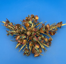 Bronze copper flower for sale  Mason