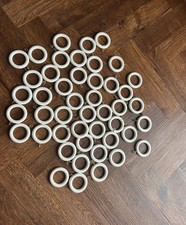 46x curtain rings. for sale  PRESCOT