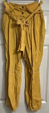 Harem pants gold for sale  Clinton