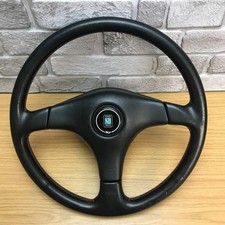 Volante de couro preto genuíno Nardi Torino 370mm. Para Subaru STi.  1A comprar usado Volante de couro preto genuíno Nardi Torino 370mm. Para Subaru STi.  1A comprar usado  Enviando para Brazil