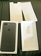 Apple iPhone 7 PLUS PRETO 128GB Vazia SOMENTE CAIXA com Adesivos, Bandeja e Inserções comprar usado  Enviando para Brazil