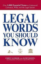Legal words know for sale  Aurora