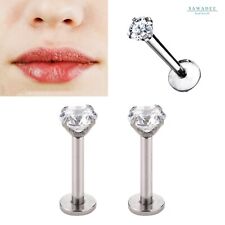 Piercing labbra brillantino usato  Napoli