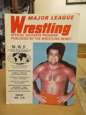 wrestling program for sale  Youngstown