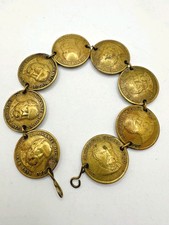 Vintage coin bracelet for sale  Sully