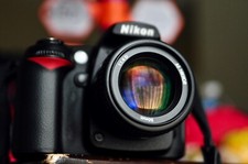 Corpo da câmera Nikon D90 com lente Nikon AF Nikkor 50mm F1.4D comprar usado  Enviando para Brazil
