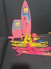 Equipamento esportivo Barbie vintage prancha de surf, esquis, patins, capacete  comprar usado  Enviando para Brazil