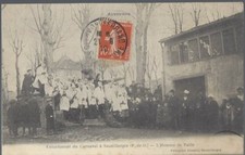 Cpa sauxillanges enterrement d'occasion  Allauch