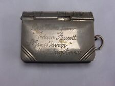 Antique vesta case for sale  WALTON-ON-THAMES