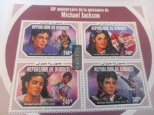 Michael jackson stamp d'occasion  Bastia-