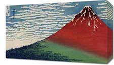 Obraz 50x30cm Fine Wind, Clear Morning Katsushika Hokusai Vintage do Salonu na sprzedaż  PL