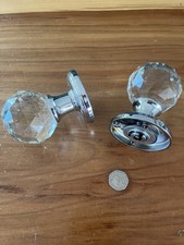 Faceted glass mortice for sale  NEWPORT