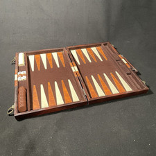 Backgammon koffer kunstleder gebraucht kaufen  Berlin