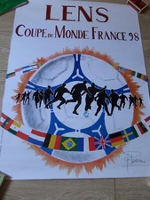 Rare affiche football d'occasion  Haubourdin