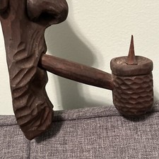 Vintage hand carved for sale  Jamesville