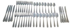 vintage stainless flatware 8 sets for sale  Sparta