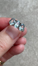 Aquamarine three stone for sale  DONCASTER