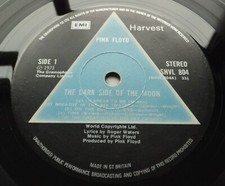 Pink Floyd - Dark Side Of The Moon // Orig UK '73 Solid Blue Prisma A2/B2 LP Top comprar usado  Enviando para Brazil