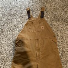 Carhartt duck bib for sale  Lincoln