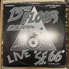 13th Floor Elevators Live SF 66 Rare Psychedelic Rock Vinyl Record Roky Erickson comprar usado  Enviando para Brazil