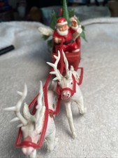 Vintage plastic santa for sale  Greenfield
